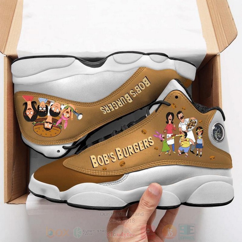 Bobs_Burgers_Cartoon_Air_Jordan_13_Shoes