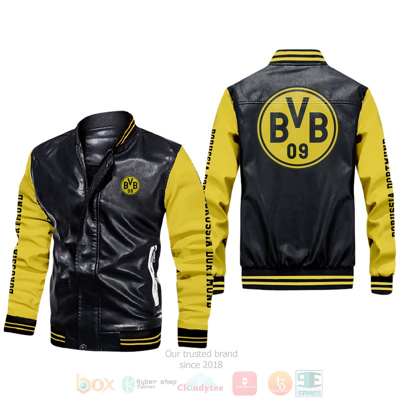Borussia_Dortmund_Leather_Bomber_Jacket