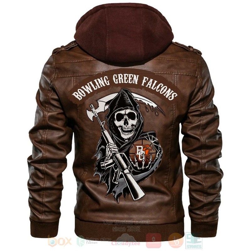 Bowling_Green_Falcons_NCAA_Sons_of_Anarchy_Brown_Motorcycle_Leather_Jacket