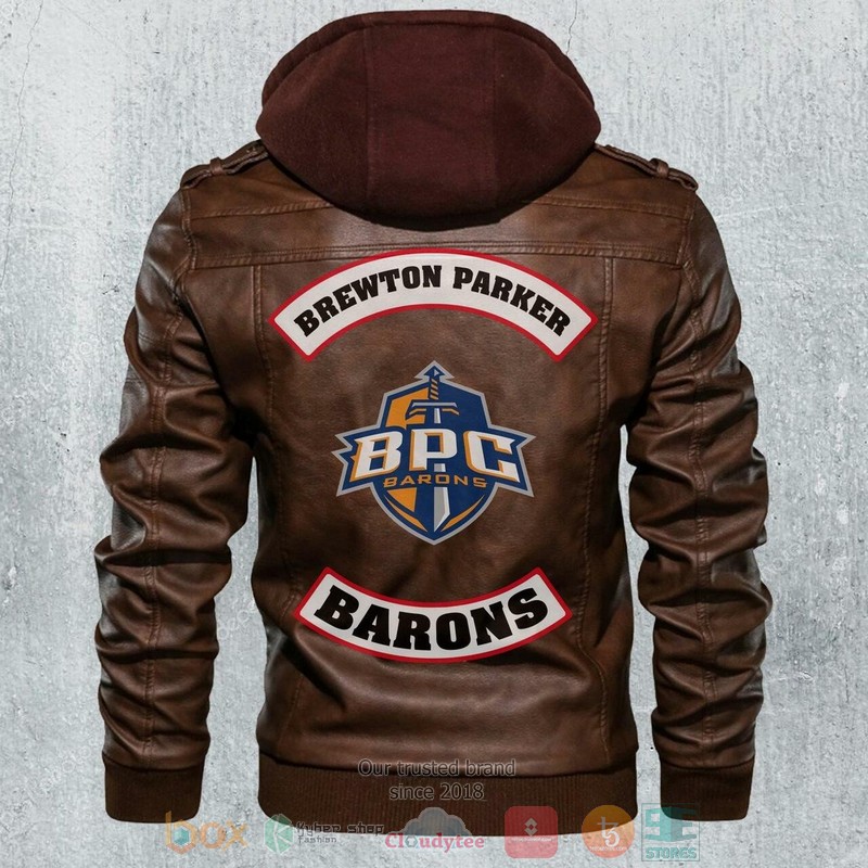 Brewton_Parker_Barons_NCAA_Football_Leather_Jacket