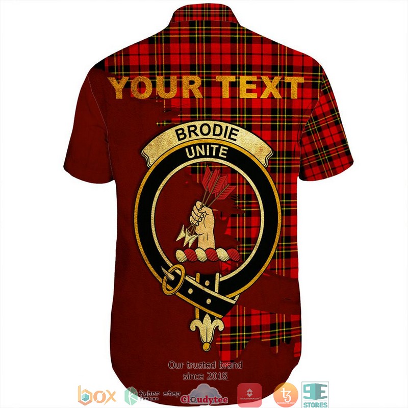 Brodie_Modern_Tartan_Crest_Personalized_Short_Sleeve_Hawaiian_Shirt_1_2