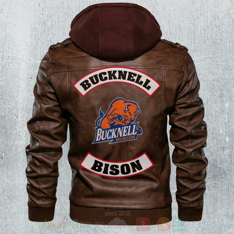 Bucknell_Bison_NCAA_Football_Motorcycle_Leather_Jacket