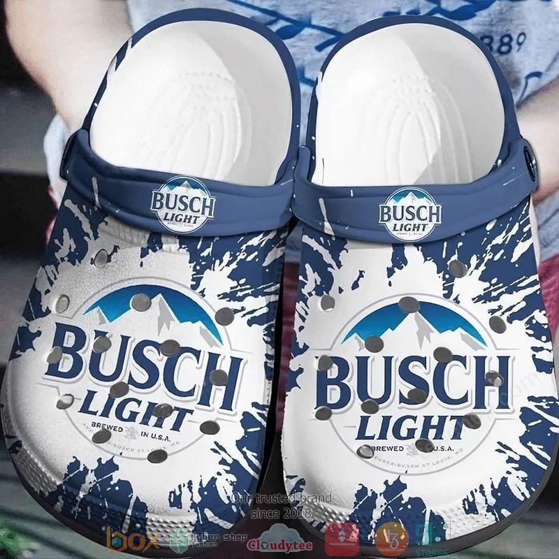 Busch_Light_beer_Navy_Drinking_Crocband_Clog_Shoes