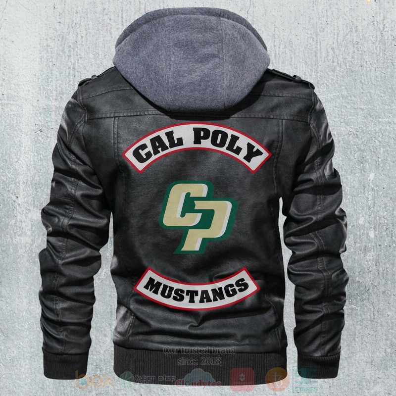 Cal_Poly_Mustang_NCAA_Football_Motorcycle_Leather_Jacket
