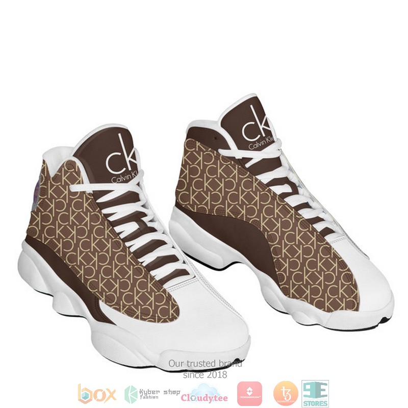 Calvin_Klein_brown_Air_Jordan_13_shoes