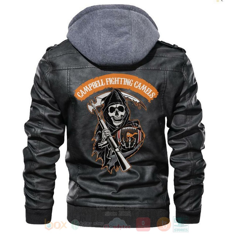 Campbell_Fighting_Camels_NCAA_Football_Sons_of_Anarchy_Black_Motorcycle_Leather_Jacket