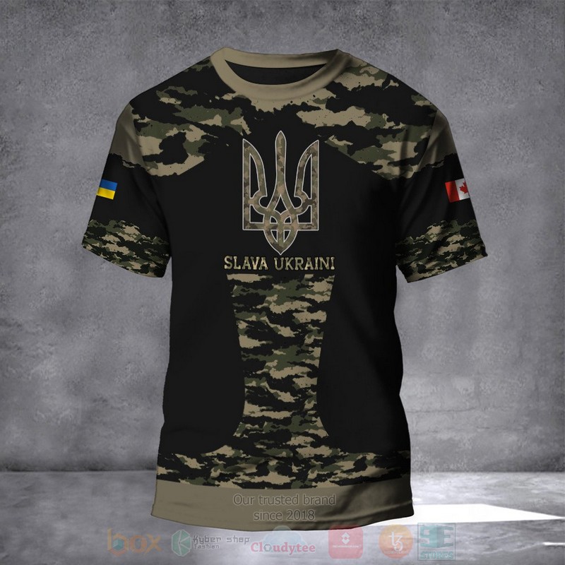 Canada_Stand_With_Ukraine_Slava_Ukraini_Camo_Canadian_Support_Ukraine_3D_Shirt