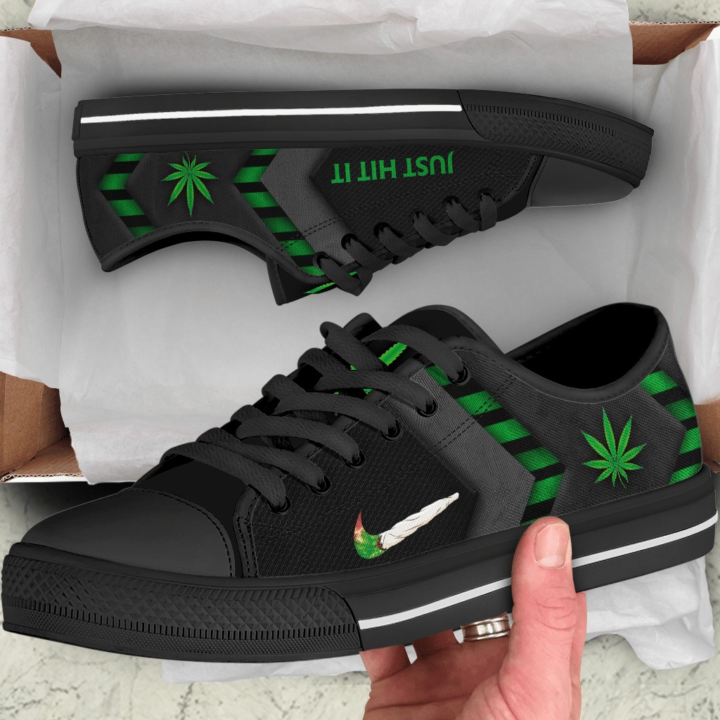 Cannabis-Just-Hit-It-cap-low-top-shoes-1