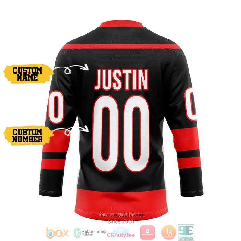 Carolina_Hurricanes_NHL_Custom_Name_and_Number_Black_Hockey_Jersey_Shirt_1