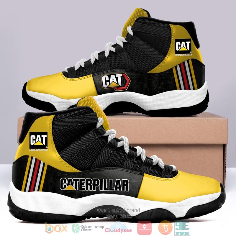 Caterpillar_Black_Gold_Air_Jordan_11_Sneaker_Shoes