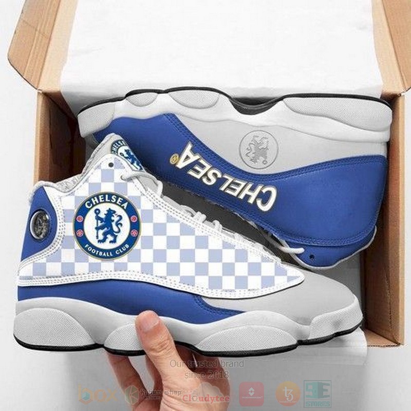 Chelsea_Football_Teams_Air_Jordan_13_Shoes