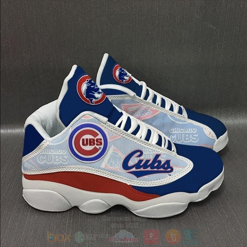 Chicago_Cubs_Football_MLB_Air_Jordan_13_Shoes