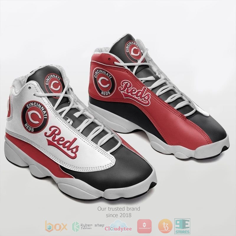 Cincinnati_Reds_MLB_Baseball_team_Air_Jordan_13_shoes