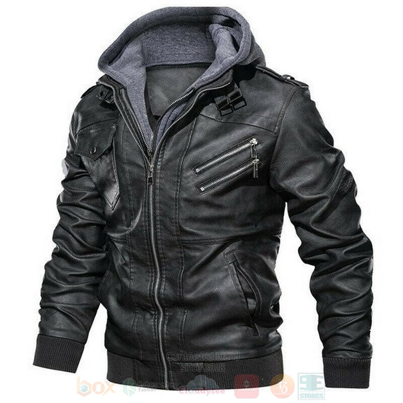 Citroen_Automobile_Car_Motorcycle_Black_Leather_Jacket_1