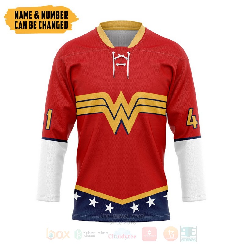 DC_Comics_Wonder_Woman_Personalized_Hockey_Jersey