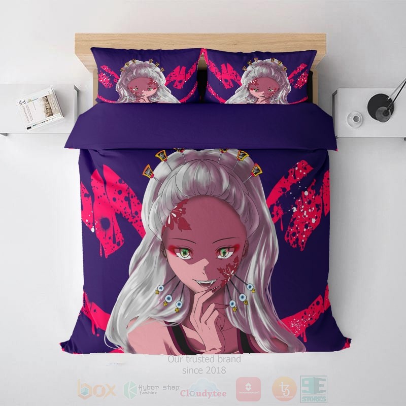 Daki_Vampire_Demon_Pattern_Demon_Slayer_Kimetsu_no_Yaiba_Bedding_Set