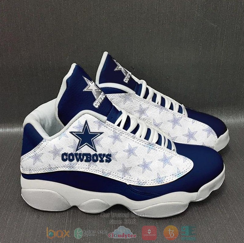 Dallas_Cowboys_NFL_blue_white_Air_Jordan_13_shoes