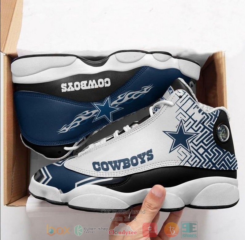 Dallas_Cowboys_NFL_logo_Football_Team_Air_Jordan_13_shoes