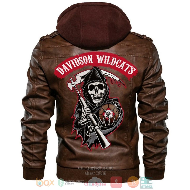 Davidson_Wildcats_NCAA_Basketball_Sons_Of_Anarchy_Leather_Jacket