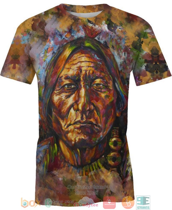 Deep_Brown_Native_American_3D_Shirt_Hoodie_1