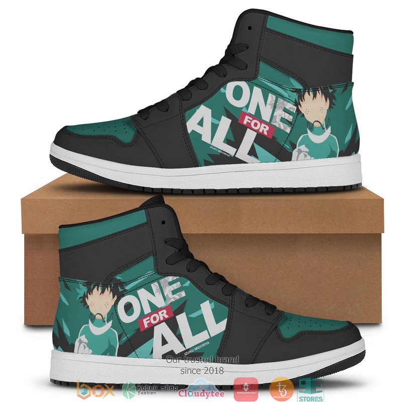 Deku_One_for_all_Air_Jordan_High_Top_Sneaker