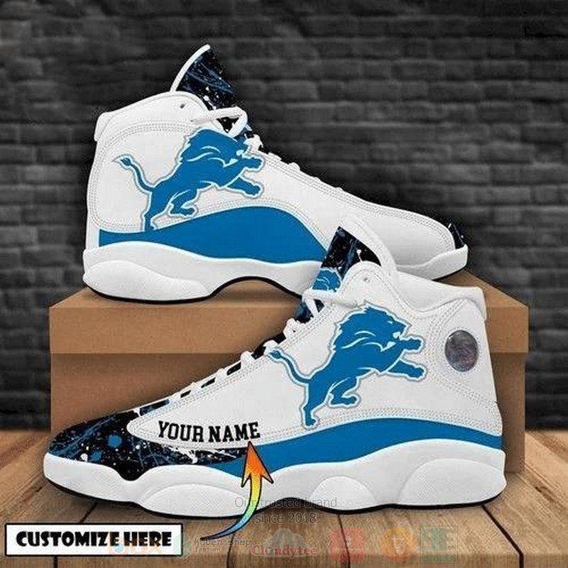 Detroit_Lions_NFL_Teams_Custom_Name_Air_Jordan_13_Shoes