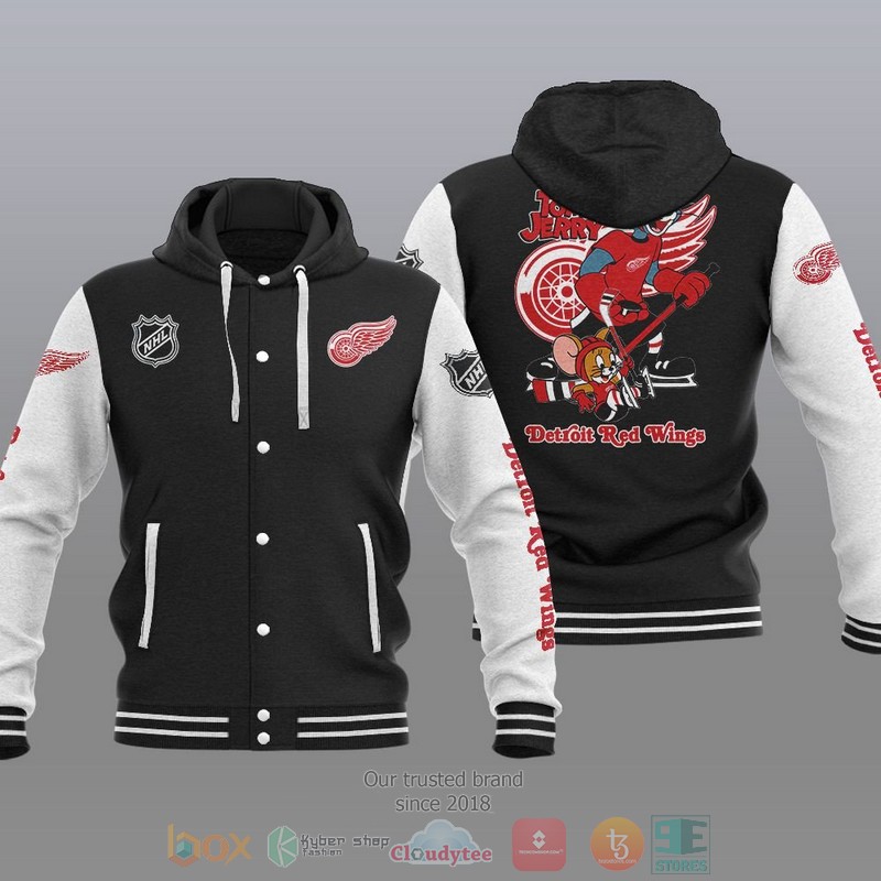 Detroit_Red_Wings_NHL_Tom_And_Jerry_Baseball_Hoodie_Jacket
