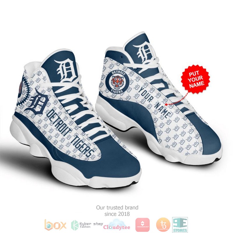 Detroit_Tigers_MLB_2_Baseball_Air_Jordan_13_Sneaker_Shoes