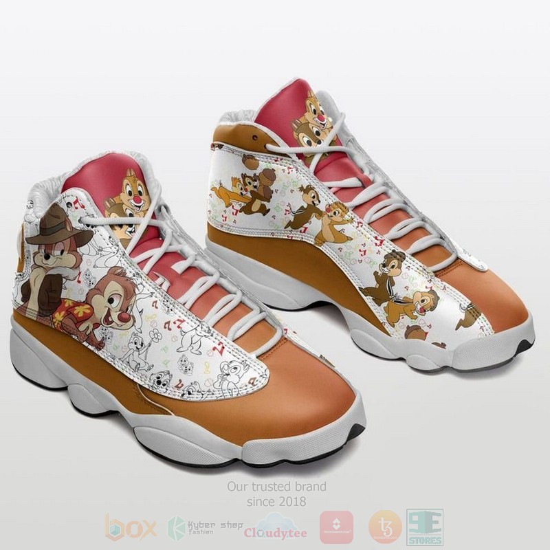 Disney_Chip_n_Dale_Disney_Cartoon_Air_Jordan_13_Shoes