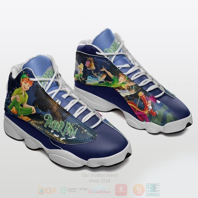 Disney_Peter_Pan_Disney_Cartoon_Air_Jordan_13_Shoes