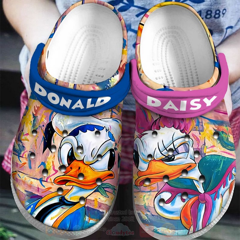 Donald_and_Daisy_Disney_Crocband_Crocs_Clog_Shoes