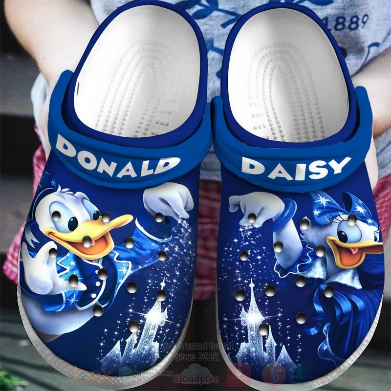 Donald_and_Daisy_Funny_Crocband_Crocs_Clog_Shoes