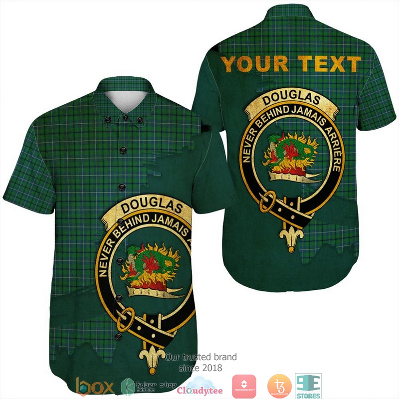 Douglas_Ancient_Tartan_Crest_Personalized_Short_Sleeve_Hawaiian_Shirt
