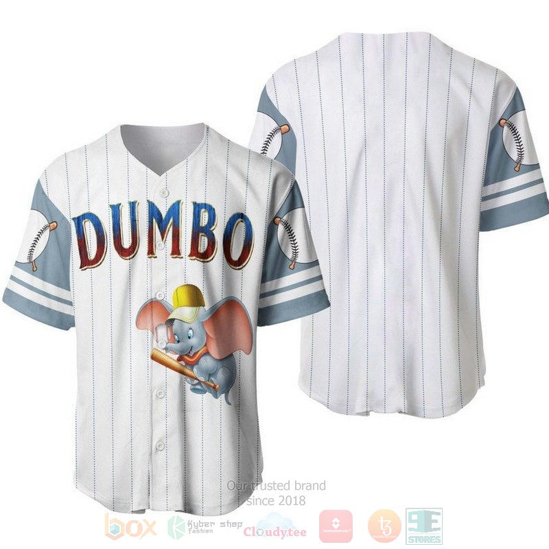 Dumbo_The_Flying_Elephant_All_Over_Print_Pinstripe_White_Baseball_Jersey