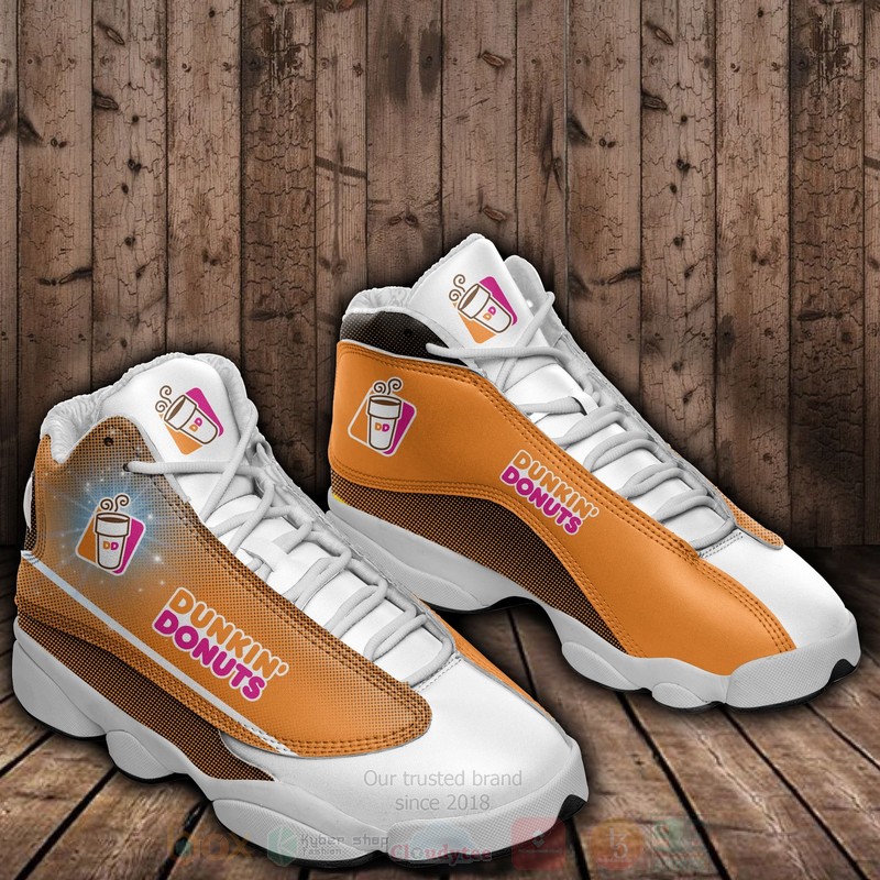 Dunkin_Donuts_Yellow_Air_Jordan_13_Shoes