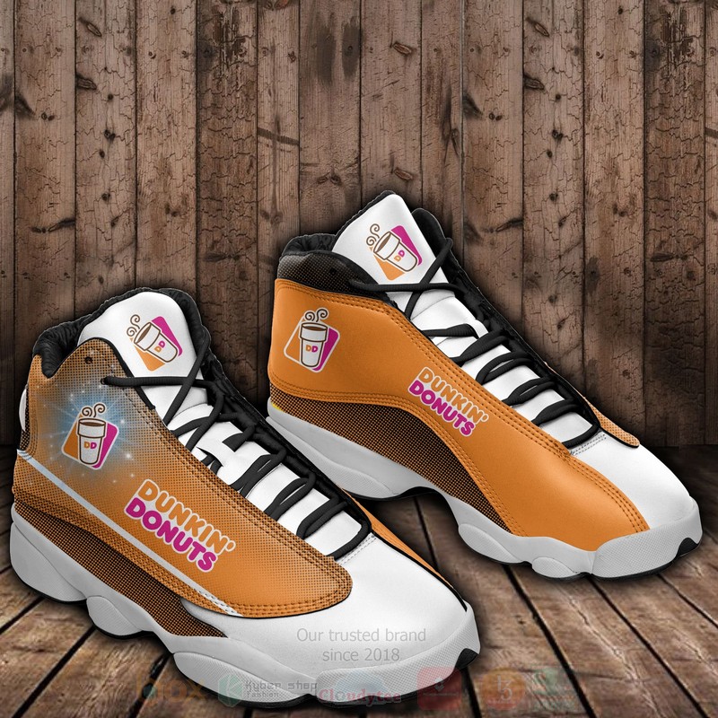 Dunkin_Donuts_Yellow_Air_Jordan_13_Shoes_1