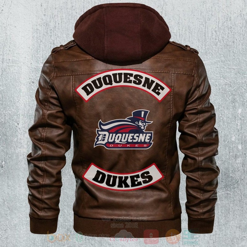 Duquesne_Dukes_NCAA_Football_Motorcycle_Leather_Jacket