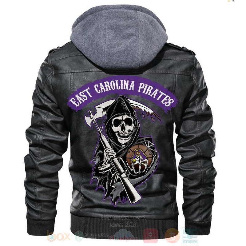 East_Carolina_Pirates_NCAA_Sons_of_Anarchy_Black_Motorcycle_Leather_Jacket