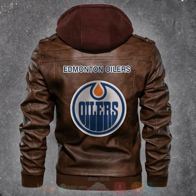 Edmonton_Oilers_NHL_Hockey_Motorcycle_Leather_Jacket