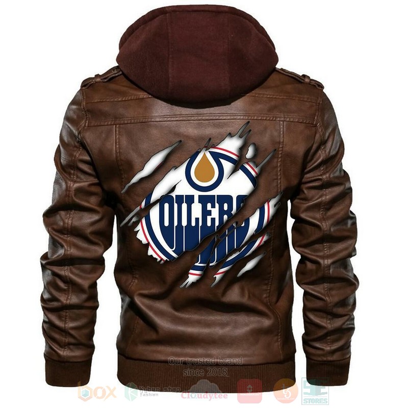 Edmonton_Oilers_NHL_Sons_of_Anarchy_Brown_Motorcycle_Leather_Jacket