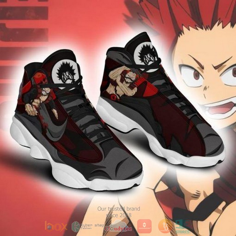 Eijirou_Kirishima_My_Hero_Academia_anime_Air_Jordan_13_shoes