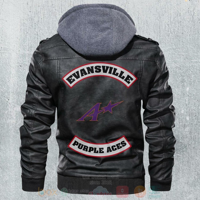 Evansville_Purple_Aces_NCAA_Football_Motorcycle_Leather_Jacket