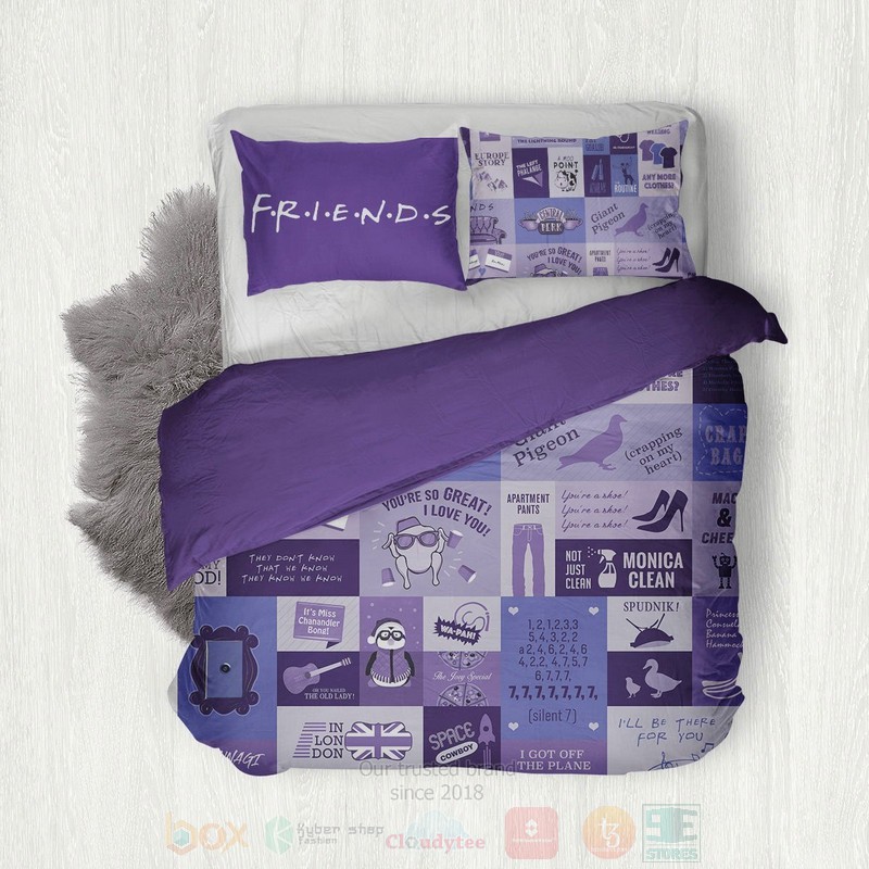 FRIENDS_Catch_Phrase_Bedding_Set