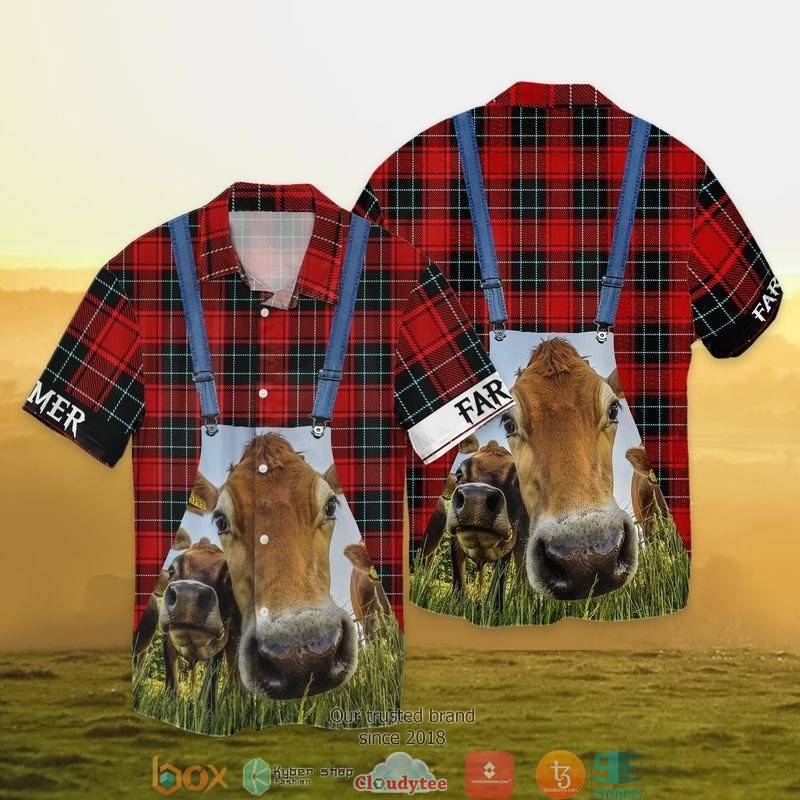 Farmer_Life_Cow_Short_Sleeve_Hawaiian_Shirt