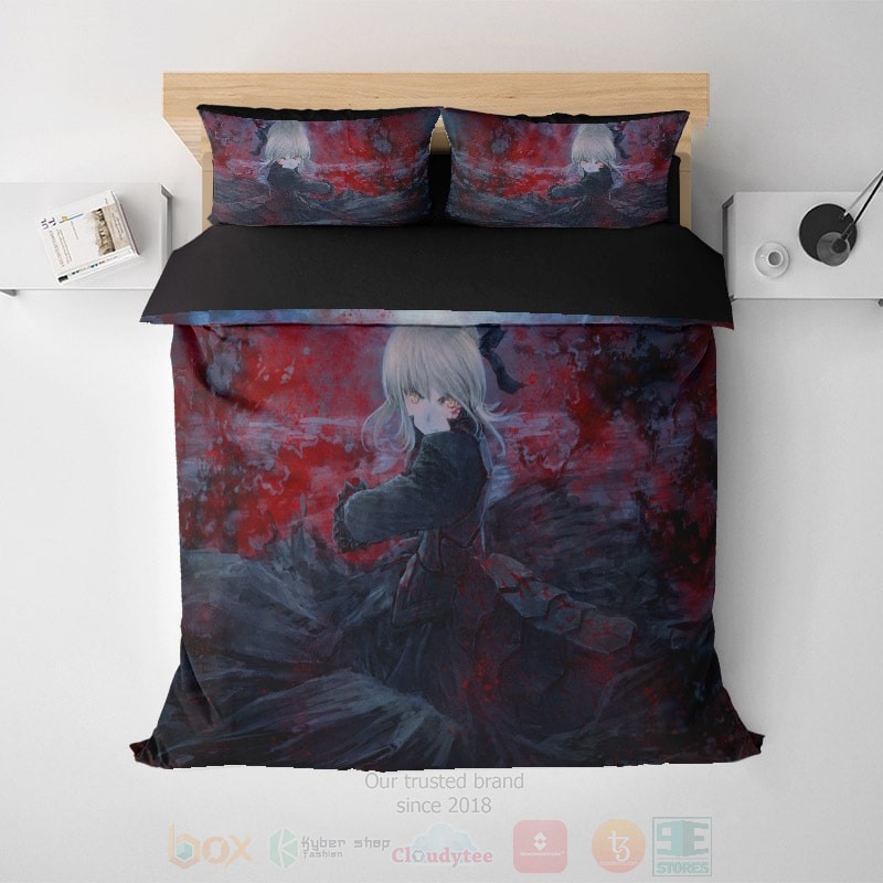Fate_Series_Saber_Alter_Stay_Night_Fusion_Anime_Bedding_Set