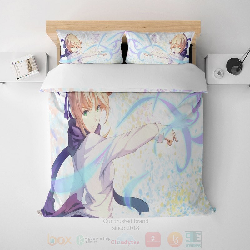 Fate_Series_Saber_Lily_Color_Fusion_Fate_Stay_Night_Anime_Bedding_Set