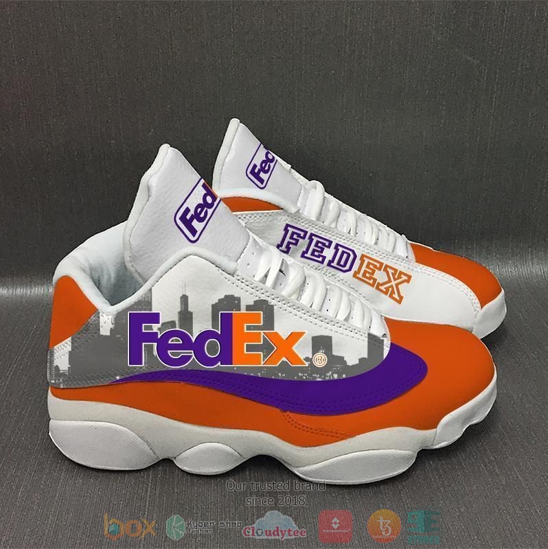 Fedex_Federal_Express_logo_Air_Jordan_13_shoes