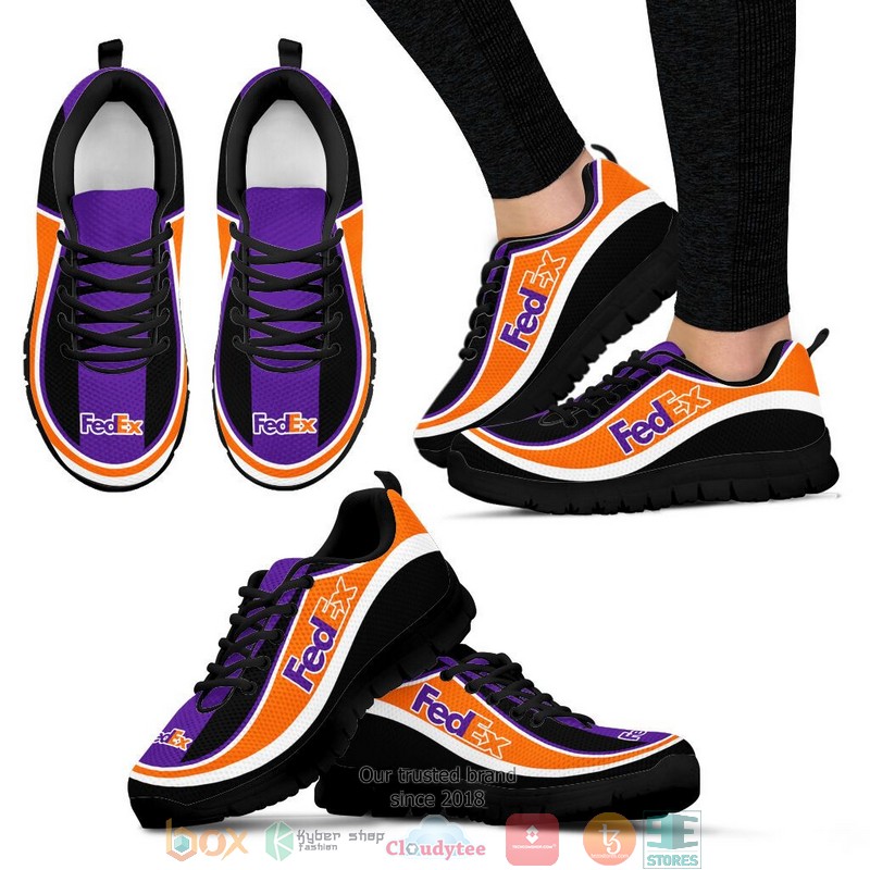 Fedex_Line_Art_Shoes_Sneaker_Shoes