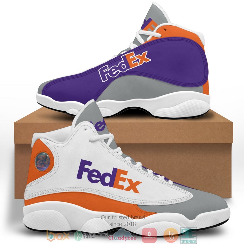 Fedex_Logo_Bassic_Air_Jordan_13_Sneaker_Shoes