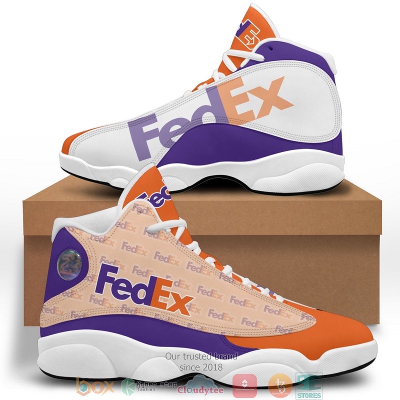 Fedex_Logo_Pattern_Air_Jordan_13_Sneaker_Shoes